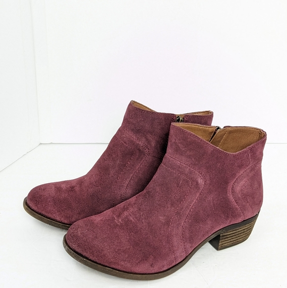 Lucky brand suede ankle boots - Picture 15 of 16